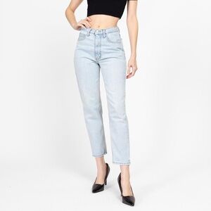 Guess Women's High Rise Light Blue Jeans